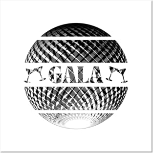 Gala in silver Posters and Art